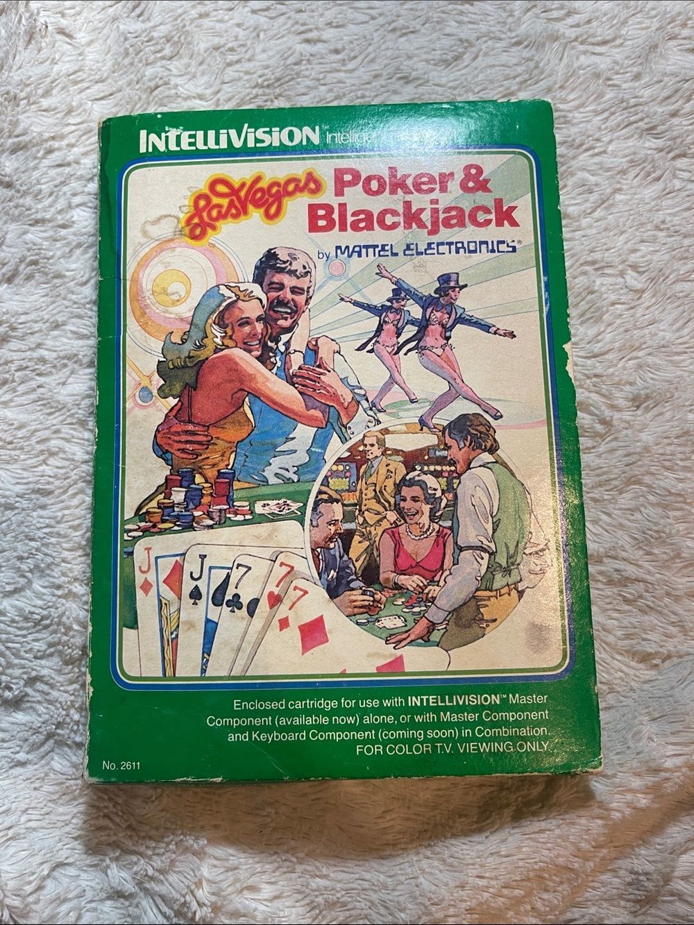Las Vegas Poker & Blackjack Video Game - Green